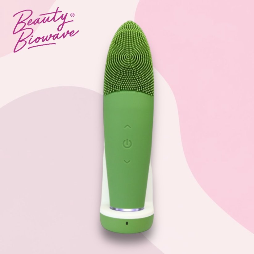 Beauty Biowave Sonická čistiaca kefka s vyhrievaním, so stojanom SON-TERM