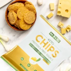 Keto Chips - swiss cheese, french onion