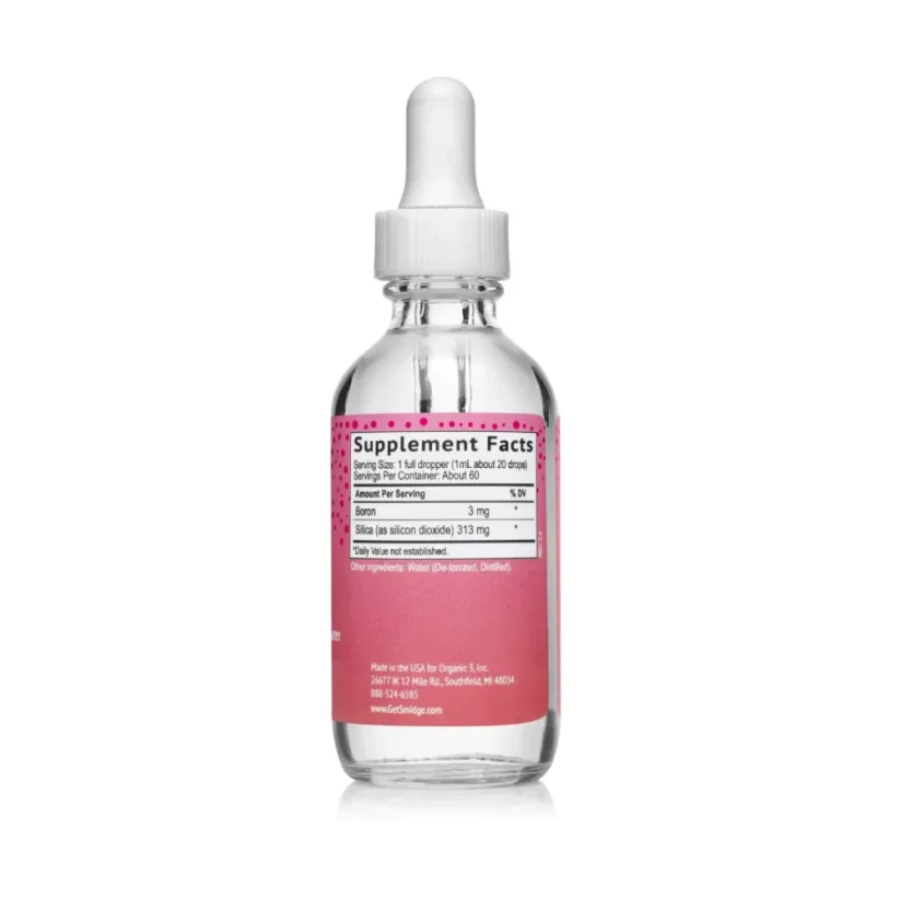 Smidge® – Ionic Liquid Boron Silica drops 60 ml