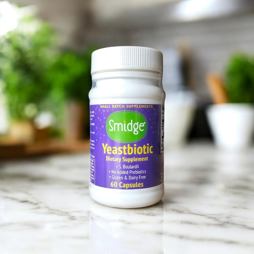 Smidge Yeastbiotic – Saccharomyces boulardii, 60 kapsúl