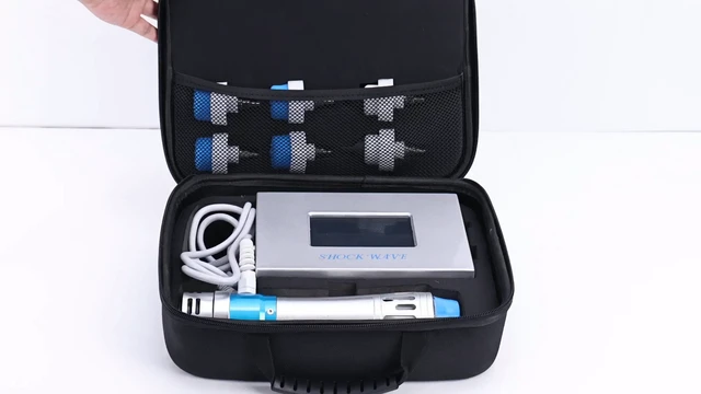 Shock wave therapy (7 attachments) in an elegant case (small)