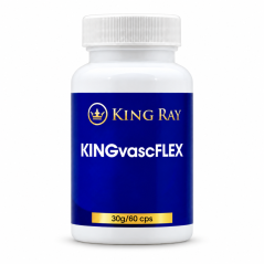 KINGvascFLEX – komplex s vitaminem C pro normální funkci krevních cév, 60 kapslí
