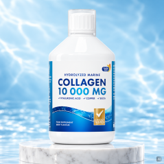 Swedish Nutra Marine Collagen 10 000 mg, 500 ml – rybí kolagen na mramorovém podstavci Swedish Nutra Marine Collagen 10 000 mg, 500 ml – rybí kolagen na mramorovém podstavci