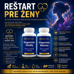 Reštart pre ženy + meranie stresu SMART PULSE + meranie vitamínov a minerálov po 30 dňoch v BB