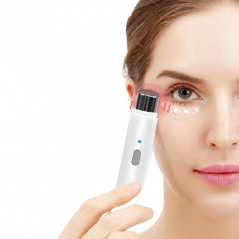 Galvanic eye massager for wrinkles around the eyes