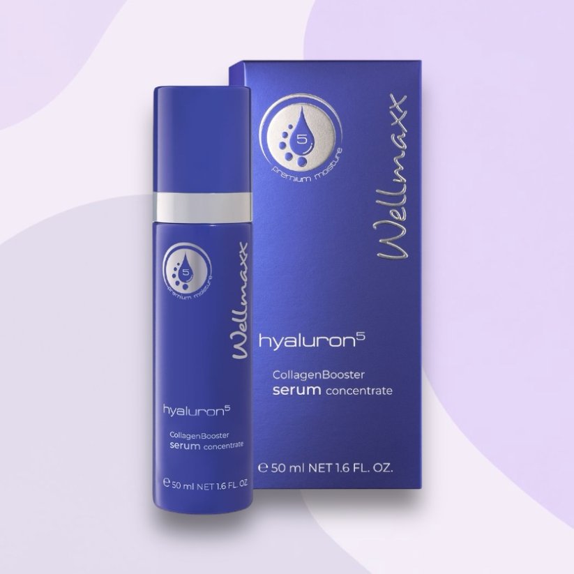 Wellmaxx Hyaluron5 Collagen Booster serum concentrate silk serum 50ml