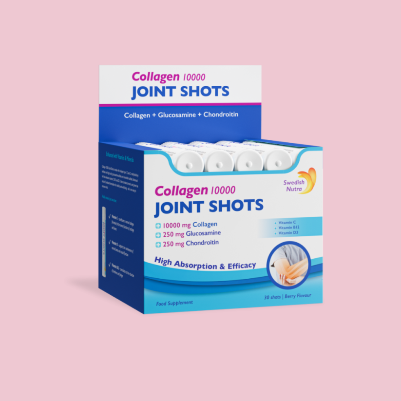 Swedish Nutra Joint Shots Collagen 10 000 25ml x 30 shots