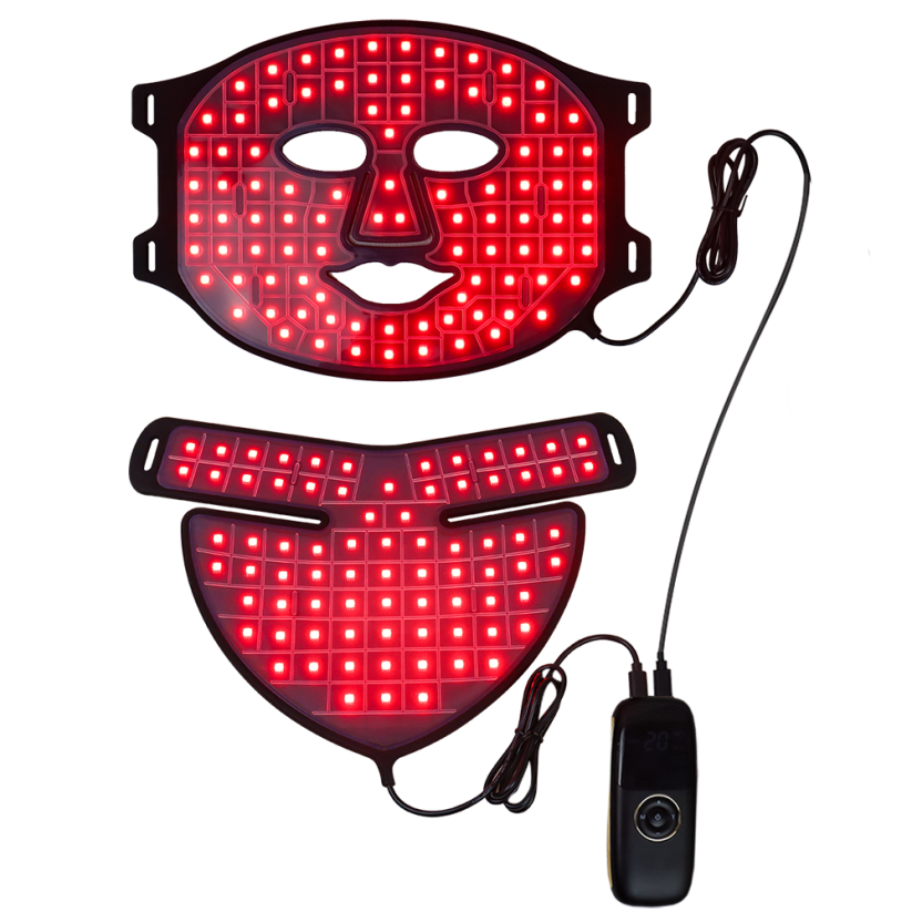 BM LED maska na tvár a krk