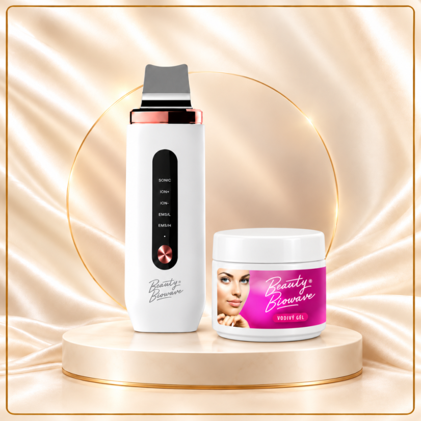 BeautyBiowave EXCLUSIVE – ultrazvuková špachtle na pleť