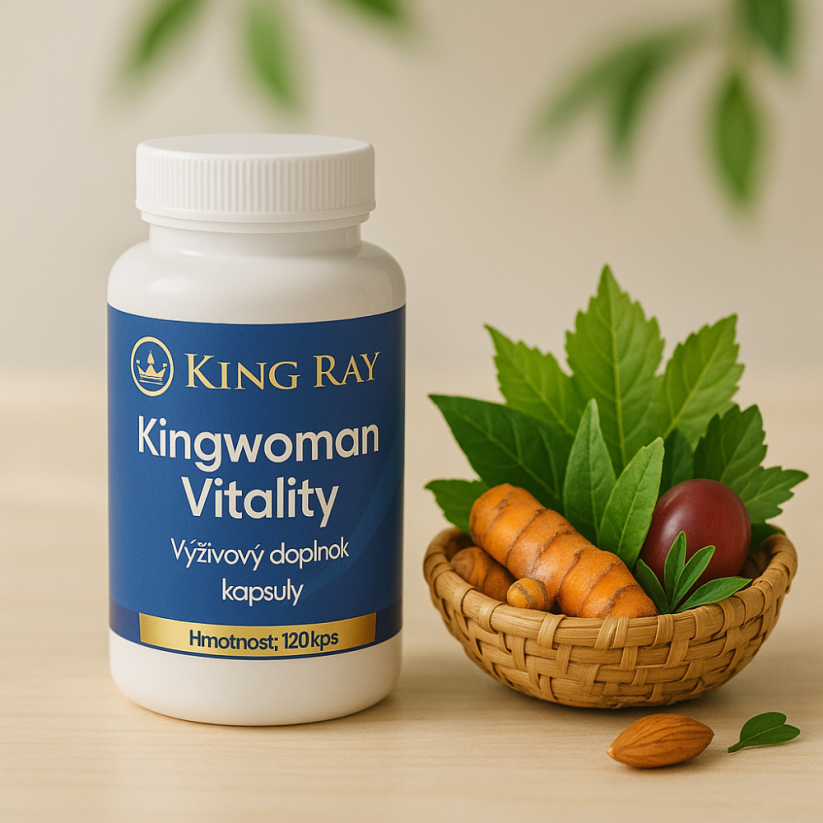 Woman Vitality 120 kapslí – podpora ženské vitality a energie