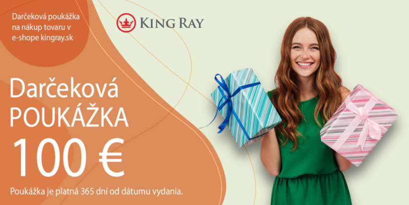 Darčeková poukážka 100 Eur (elektronická)