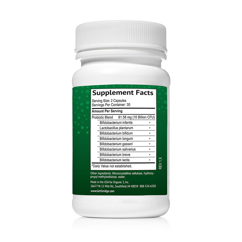 Smidge sensitive probiotiká 60kps