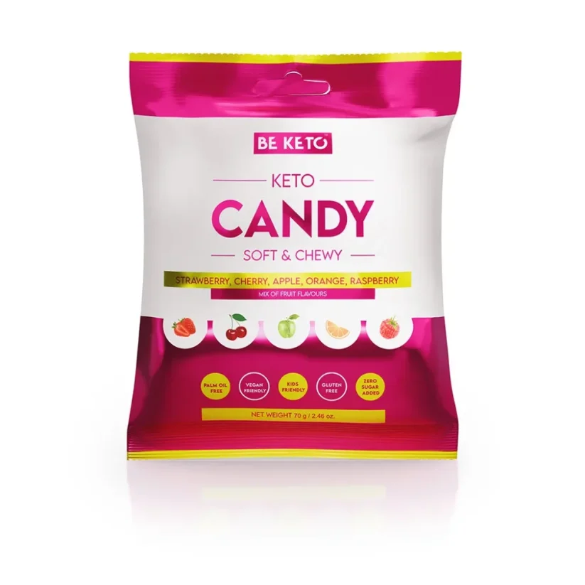 Keto cukríky – zmes ovocia 70g