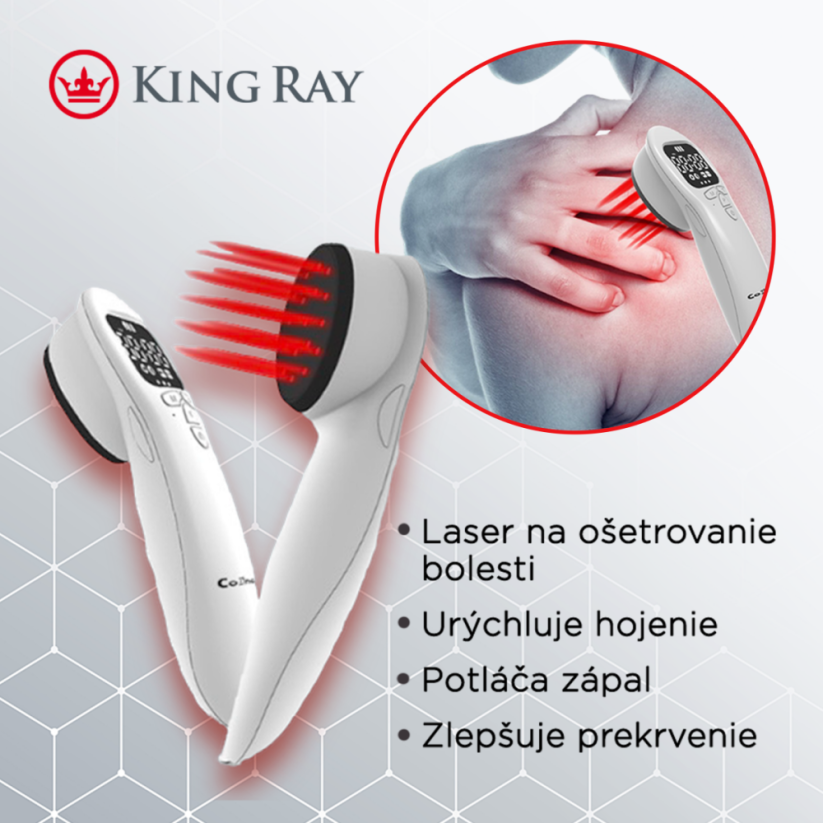 Laserový přístroj s infra s displejem Kingray T03