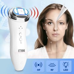 Targeted ultrasound with RF and LED