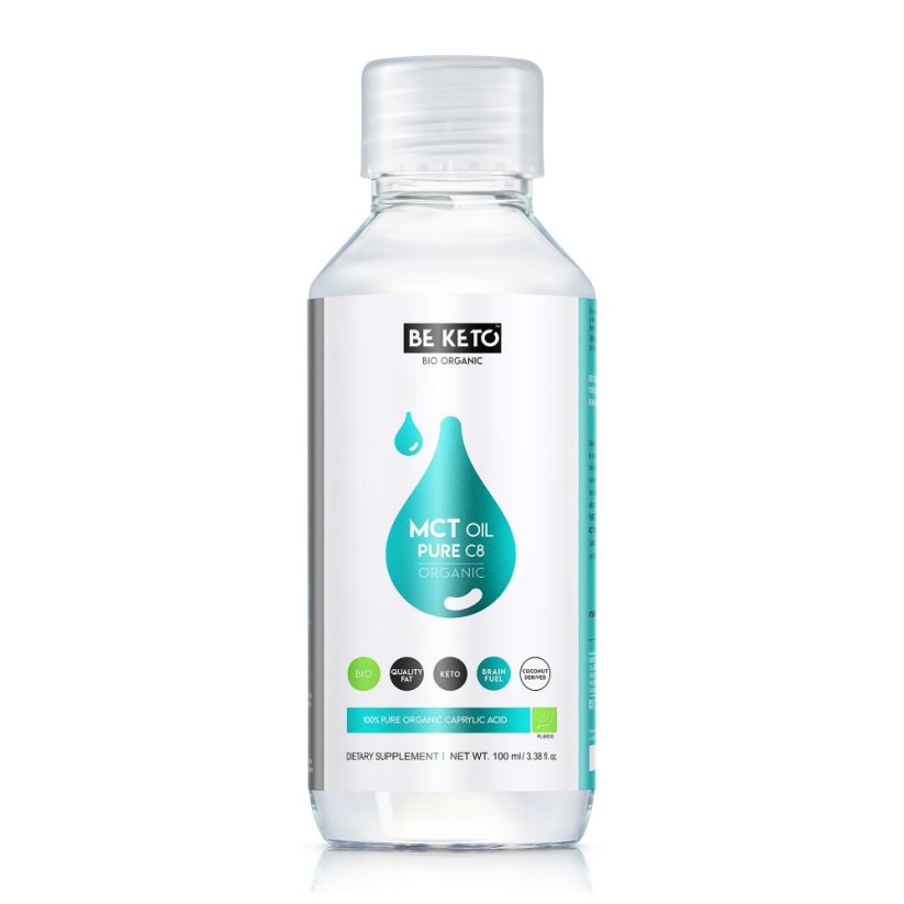 Keto MCT olej 100% C8 100ml