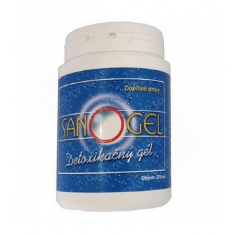 Sanogel detoxikačný gél 250ml