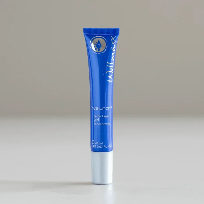 Wellmaxx hyaluron⁵ Perfect Eye Gel Concentrate – Hydratačný gél na očné okolie 20 ml