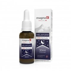 Magna lipozomálny Melaform (Melatonin 1mg + CBD 2.5%) 30ml