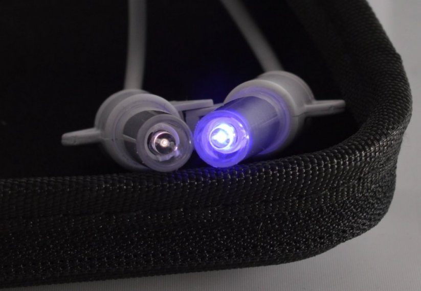 Kingray Device based on blue LED AND UV against bacteria and viruses