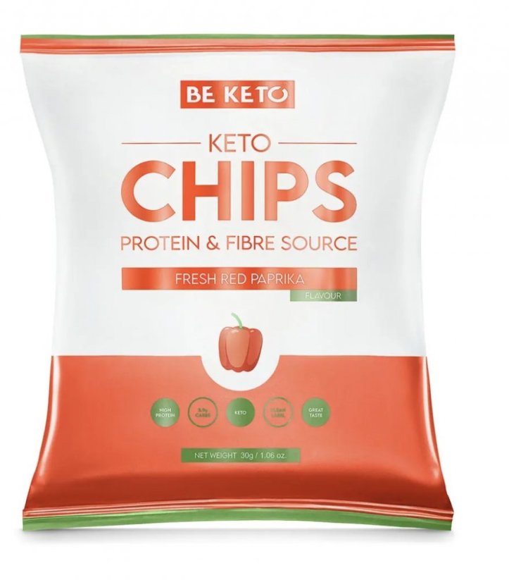 BeKeto™ Chips - fresh red paprika