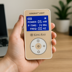 Kingray Light with 2 red laser cables