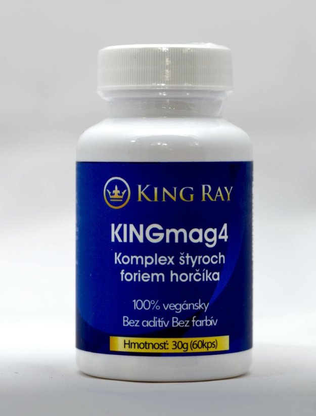 KINGmag4 – Comprehensive support for nerves, muscles and energy, contributing to the reduction of tiredness and fatigue.