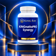 KINGnattoPRO Synergy – encimski kompleks, 120 kapsul