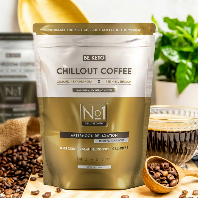 Instantní Káva - Chillout (Reishi & Ashwagandha) - Francouzská Vanilka 250g