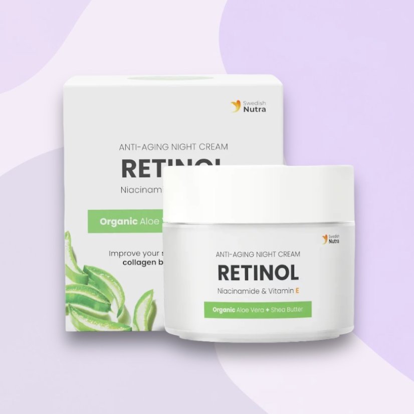Anti-aging Retinol night cream with vegan collagen 50ml