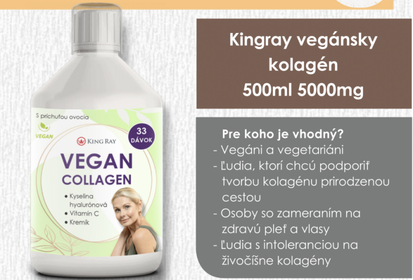 Kingray Vegan Collagen 500ml 5000mg
