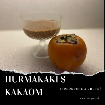 Jednoduchý dezert z hurmikaki (len 2 ingrediencie)