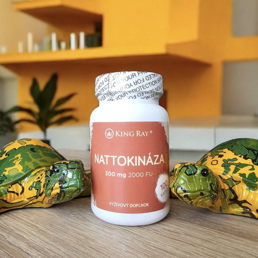 Nattokináza 300mg x 100kps