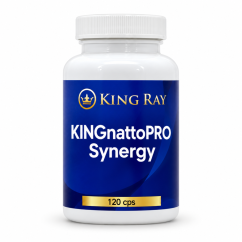 KINGnattoPRO Synergy – enzymový komplex, 120 kapslí