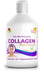 Swedish Nutra Collagen Bovine Pure Peptide hovězí kolagen (10.000mg) 500 ml