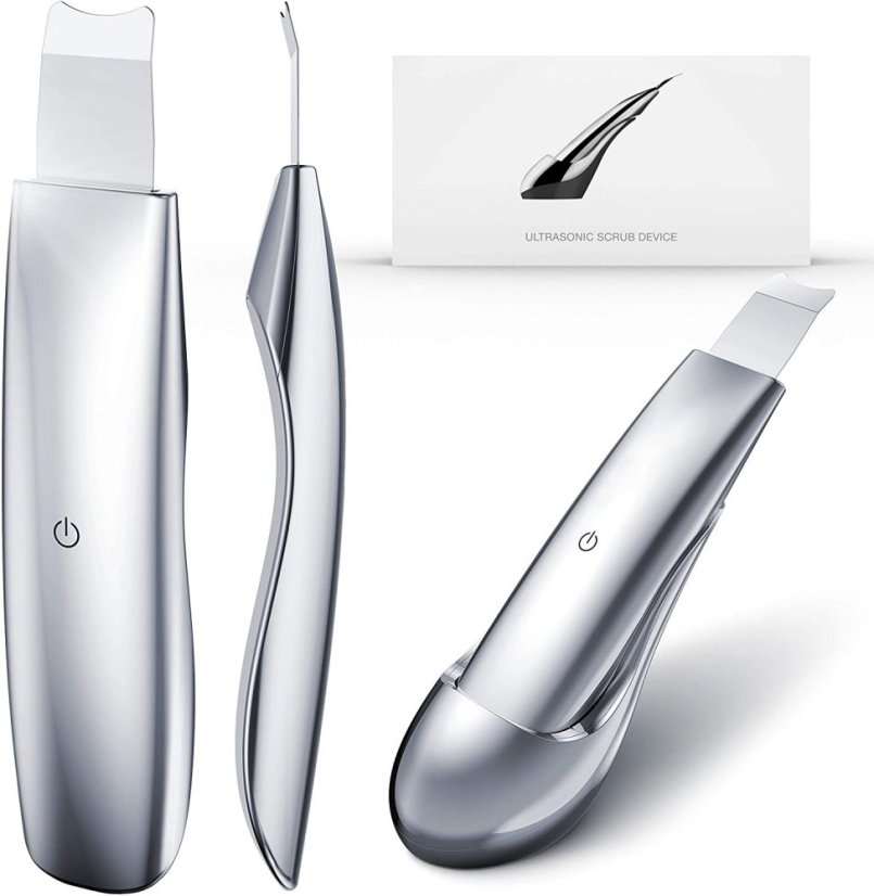 BeautyBiowave whole body metal sonic spatula SILVER