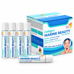 Swedish Nutra Marine Beauty 10 000 mg – rybí kolagén, 20 × 25 ml