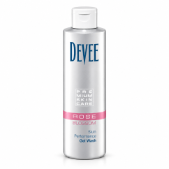 DEVEE Rose Blossom – jemný čisticí gel na obličej, 200 ml