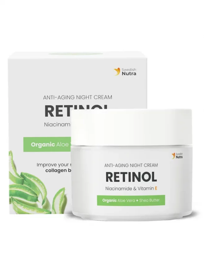 Anti-aging Retinol night cream with vegan collagen 50ml