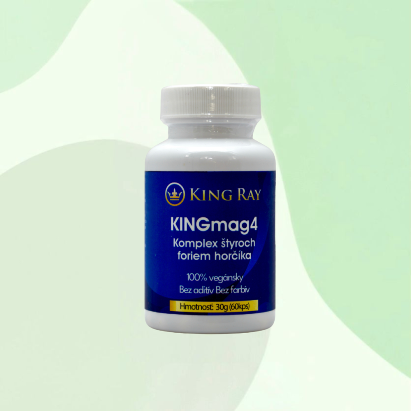 KINGmag4 – Comprehensive support for nerves, muscles and energy, contributing to the reduction of tiredness and fatigue.