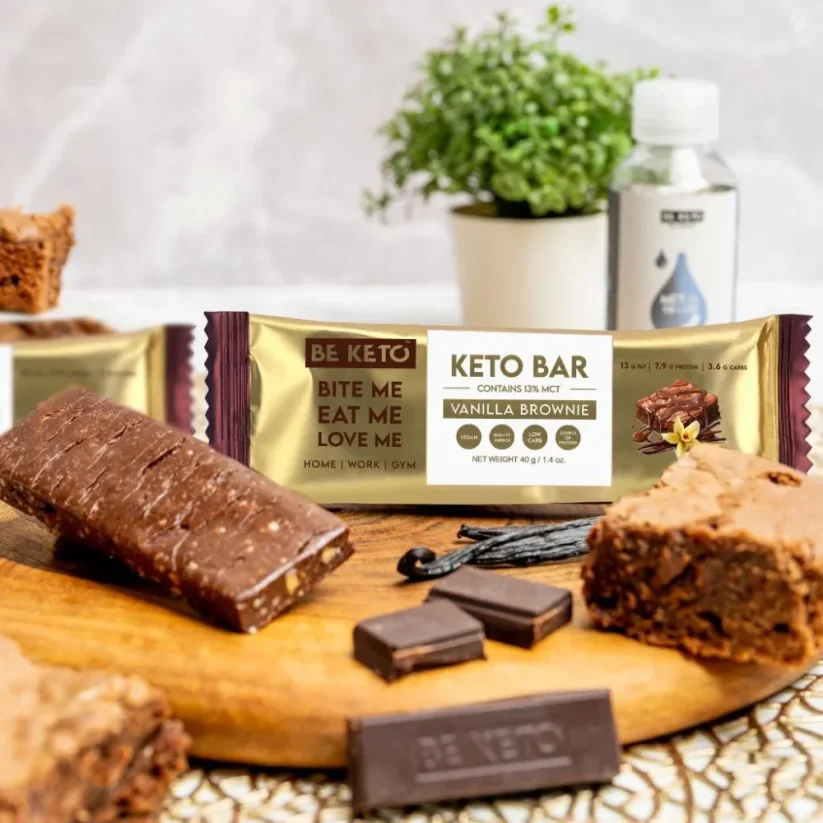 Keto Bar - Vanilla Brownie 40g