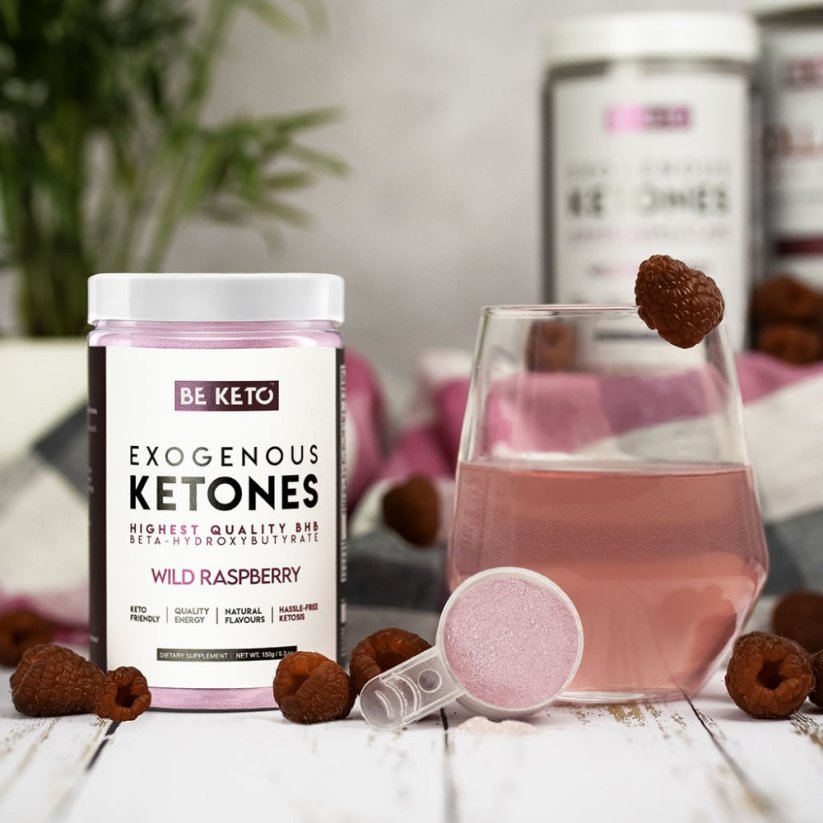Keto EXOGÉNNE KETONY Divoká malina 150g