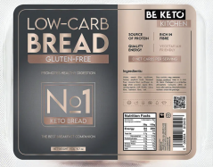 BeKeto No.1 KETO chléb 190g
