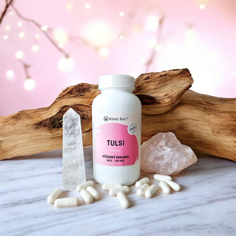 Tulsi (bazalka posvätná) 120kps x 450mg