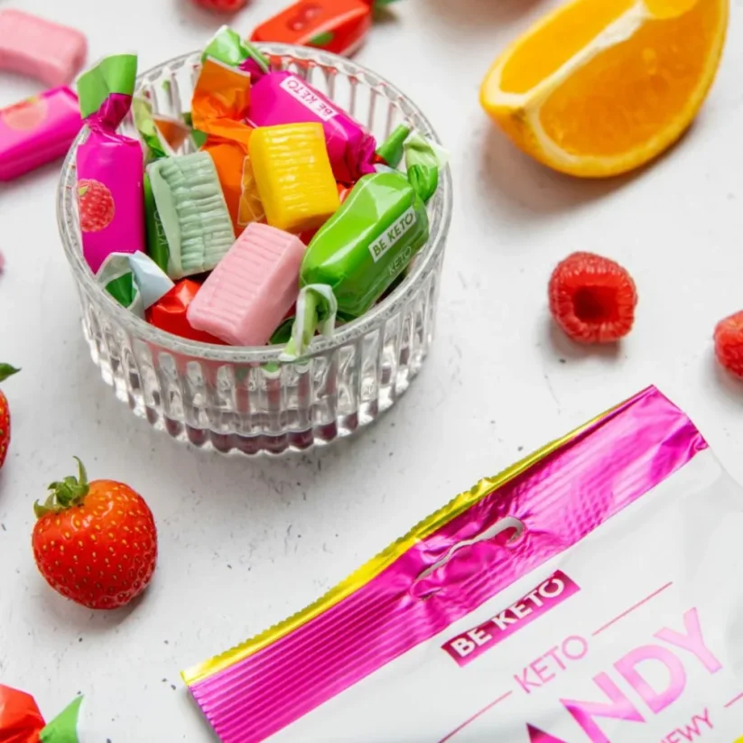 Keto cukríky – zmes ovocia 70g