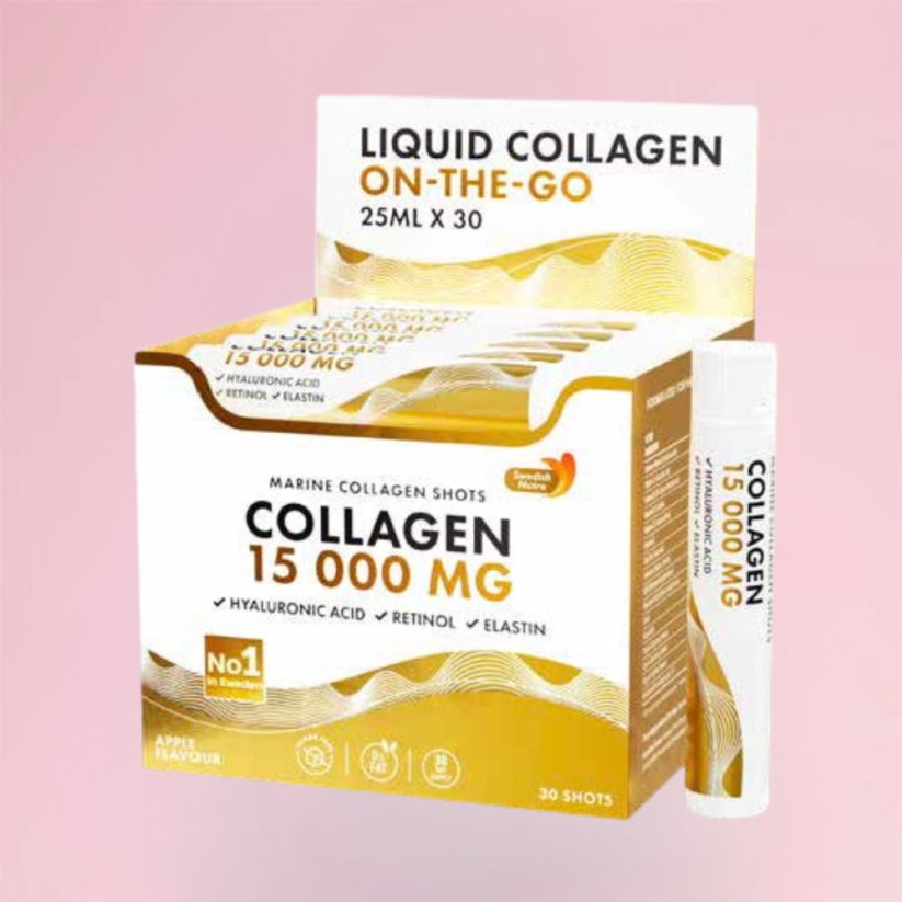 Swedish Collagen 15,000mg bez cukru - Balení / dávka počet dní: 25 ml x 10