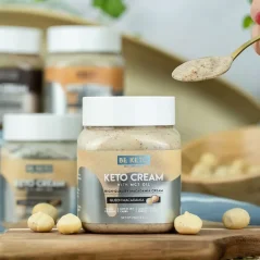 Keto krem s MCT olejem - makadámové ořechy