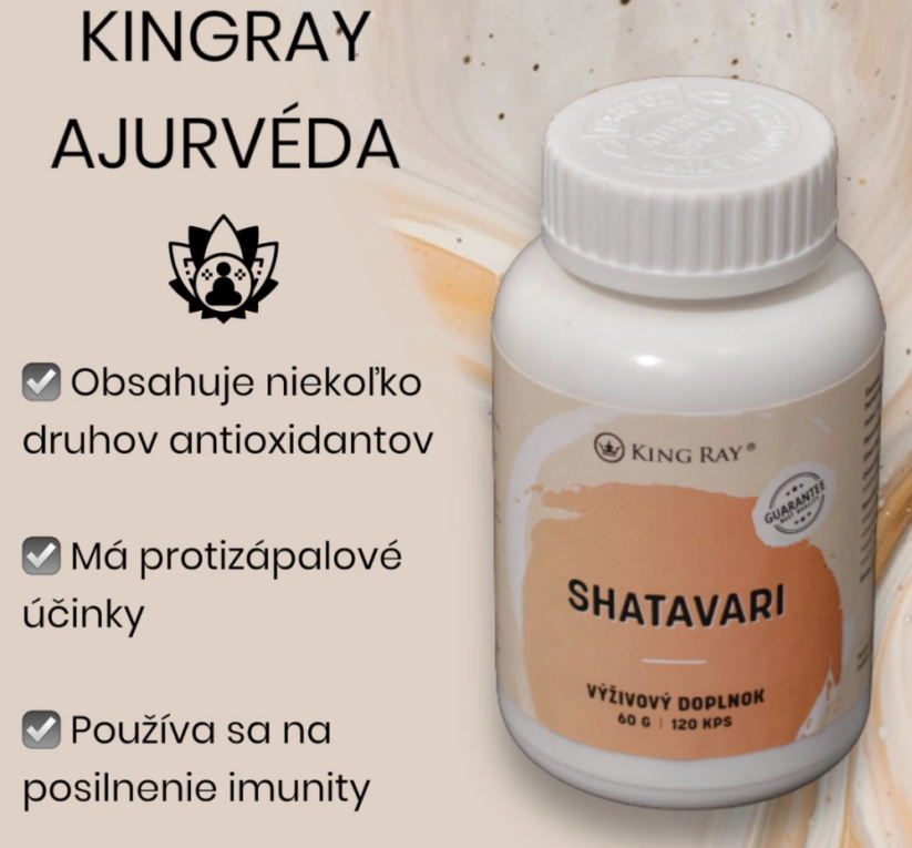 Organic Shatavari 450mg x 120cps suitable for women