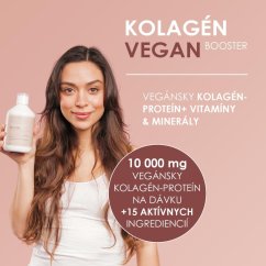 Swedish Collagen Vegan Booster 10 000mg 500ml s kyselinou hyaluronovou a vitamínmi