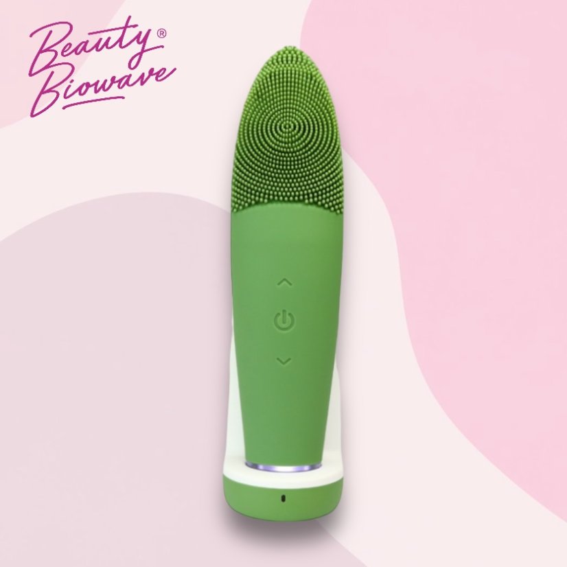 Beauty Biowave SON-TERM – Melegítő funkciós szónikus arctisztító kefe